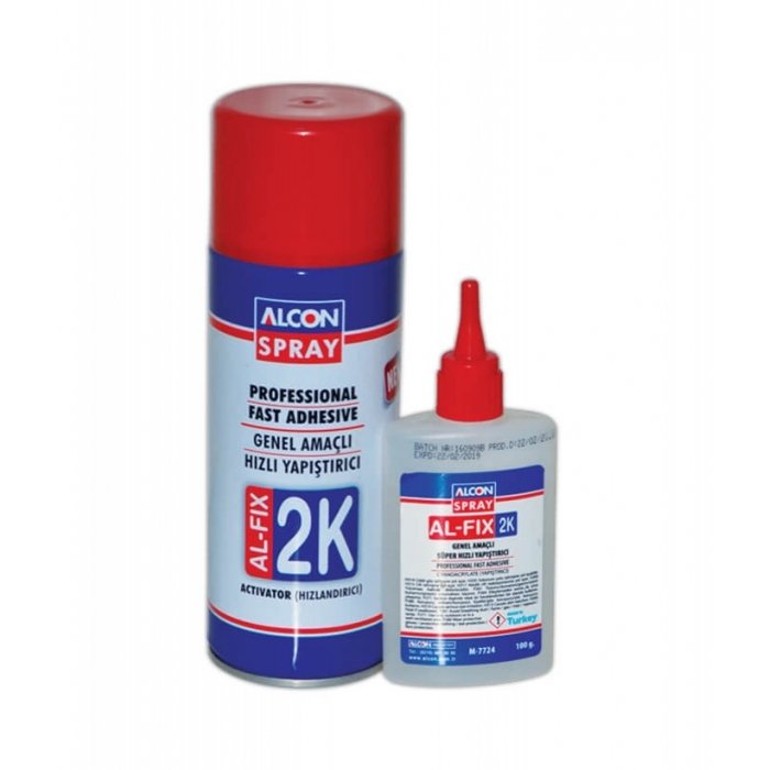 ALCON AL-FIX Hızlı MDF Yapıştırıcı Set 400ml (M-7724)