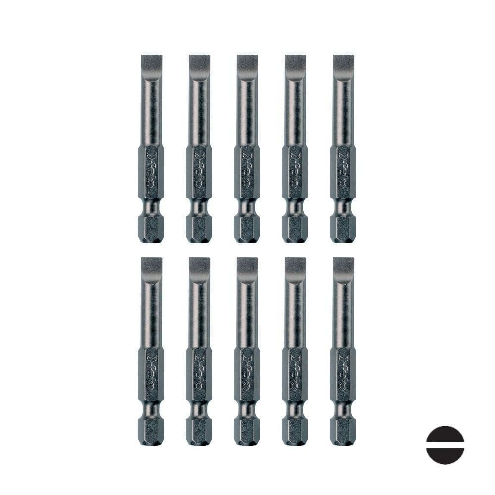 FELO Düz Uçlu Bits Uç 6.5x50mm - 10 Adet (03061510)