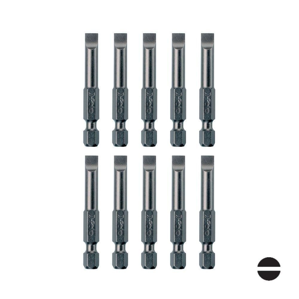 FELO Düz Uçlu Bits Uç 4x50mm - 10 Adet (03041510)