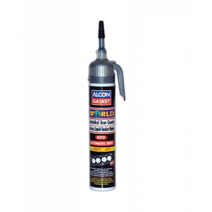 ALCON World Asetoksi Otomatik Gri Sıvı Conta 200ml (M-3337)