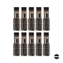 FELO Düz Uçlu Bits Uç 5x25mm - 10 Adet (02050010)