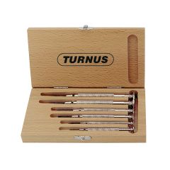 TURNUS Saatçi Tornavida Seti 6'lı Ahşap Kutulu (250-570)