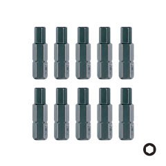 FELO Altı Köşe Allen Bits Uç C8 5/16'' - 8x32mm - 10 Adet (07480010)