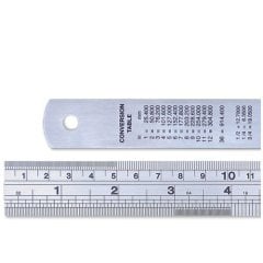 A 0323 Çelik Cetvel 500 x 30 x 1,20 mm / 20 inch