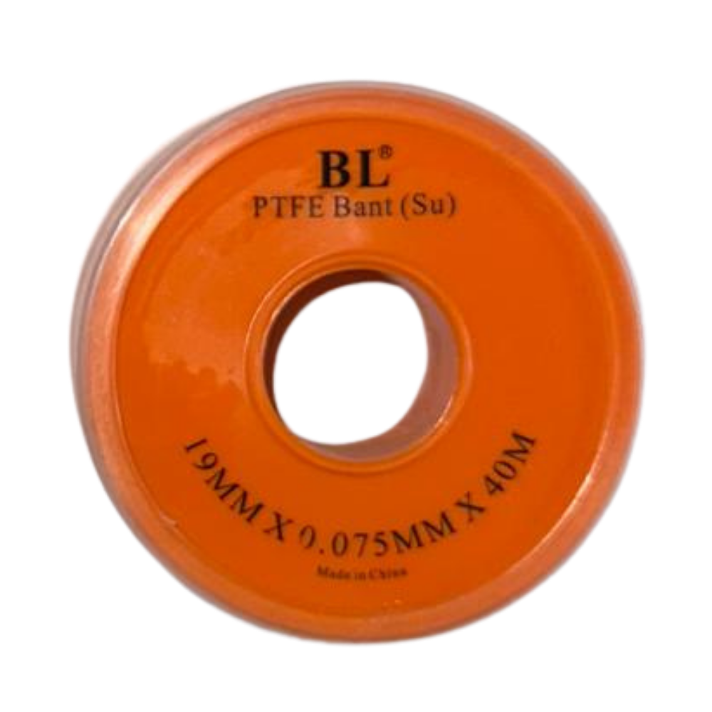 BL PTFE Teflon Bant 19mm x 0.075mm x 40m (10 Adet)