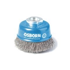 OSBORN PRO (TAIFUN) Saçaklı Çanak Tel Fırça Çelik 80mm