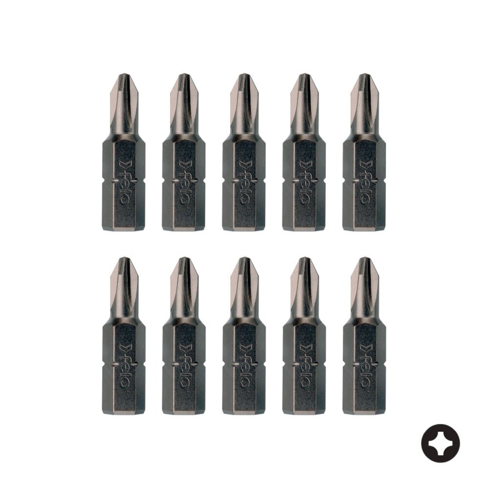 FELO Yıldız Uçlu Bits Uç PH 4x38mm - 5/16 - 10 Adet (07204210)