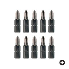 FELO Yıldız Uçlu Bits Uç PH 4x38mm - 5/16 - 10 Adet (07204210)