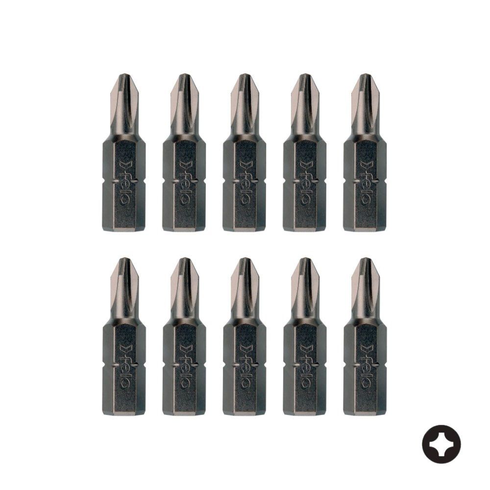 FELO Yıldız Uçlu Bits Uç PH 3x32mm - 5/16 - 10 Adet (07203010)