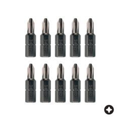 FELO Yıldız Uçlu Bits Uç PH 3x32mm - 5/16 - 10 Adet (07203010)