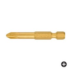 FELO Titanyum Yıldız Uçlu Bits Uç PZ 2x50mm - 10 Adet (03102571)