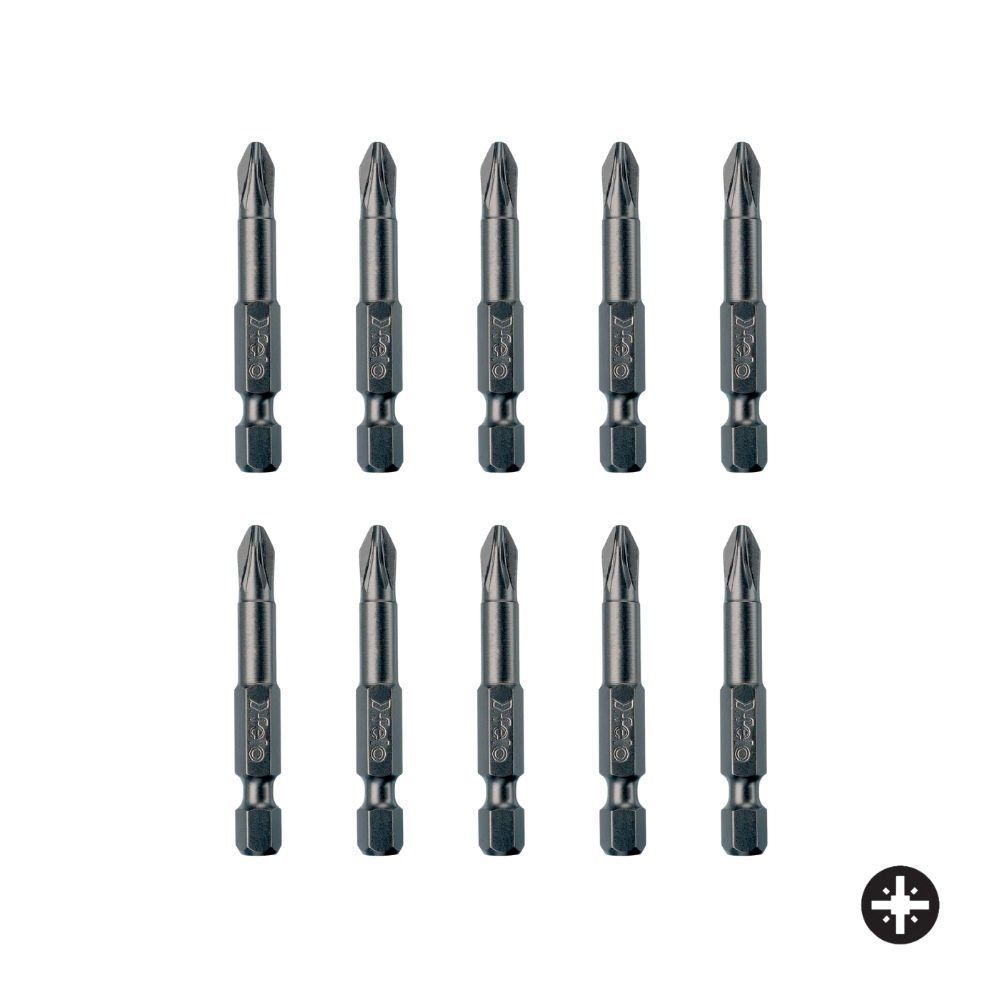 FELO Yıldız Uçlu Bits Uç PZ 1x50mm - 10 Adet (03101510)