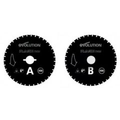 EVOLUTION Çok Amaçlı Daire Testere Ø 155mm (RAGE TWIN 155)