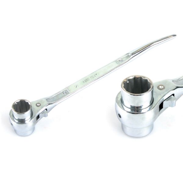 GLORY Kromajlı Kazıklı Lokma Cırcır Anahtar 17x19mm
