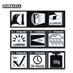 DURACELL KEY-1 LED El Feneri