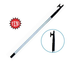 Teleskopik Gönder Kancası Siyah 140-250cm