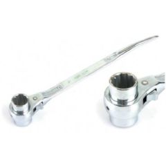 GLORY Kromajlı Kazıklı Lokma Cırcır Anahtar 21x22mm