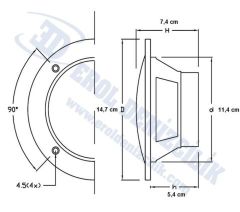 SOUNDPOWER Marin Twiterlı Hoparlör 5002 80 W