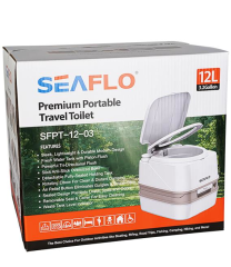 SEAFLO Portatif Tuvalet 12 Litre