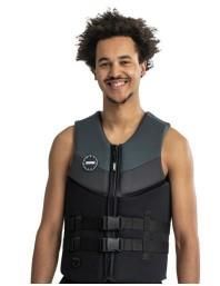JOBE Neopren Erkek Can Yeleği Siyah-Gri 4XL