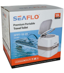 SEAFLO Portatif Tuvalet 18 Litre