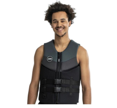 JOBE Neopren Erkek Can Yeleği Siyah-Gri 5XL
