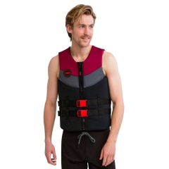 JOBE Neopren Erkek Can Yeleği Bordo 2XL