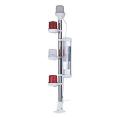 Işıklı Bayrak Direği Arıza Fenerli + Radar Refl. 75cm