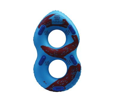 ZEBEC Çift Kişilik Aqua Park Kaydırak Botu Mavi 48