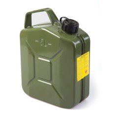 KNC Metal Yakıt Bidonu 5 Lt Plastik Kapak Yeşil