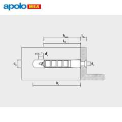 MEA GB 14 Gazbeton Dübeli (14x90mm, 10 adet)