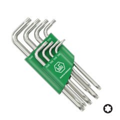 HAFU Torx Allen Anahtar Seti 8 Parça TX9-TX40 - (511-180-08)