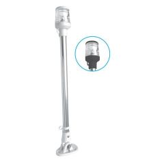 Işıklı Bayrak Direği Boy:48cm 12V Beyaz