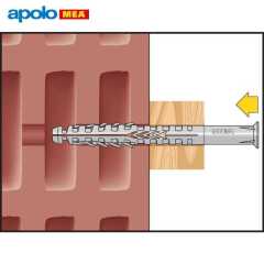 MEA HBR Boşluklu Çerçeve Dübeli (10x135mm, 50 adet)