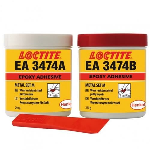 LOCTITE EA 3474 Mineral Dolgulu Macun Epoksi 500g