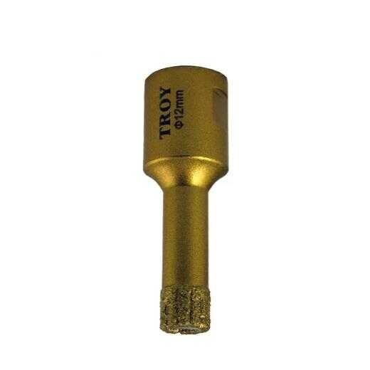 TROY 27450-12 Avuç Taşlamalar için Seramik Kuru Elmas Delici, 12mm
