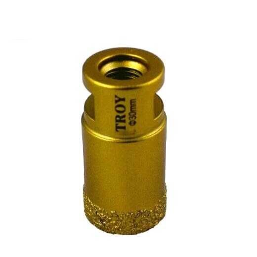 TROY 27450-30 Avuç Taşlamalar için Seramik Kuru Elmas Delici, 30mm