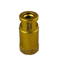 TROY 27450-30 Avuç Taşlamalar için Seramik Kuru Elmas Delici, 30mm