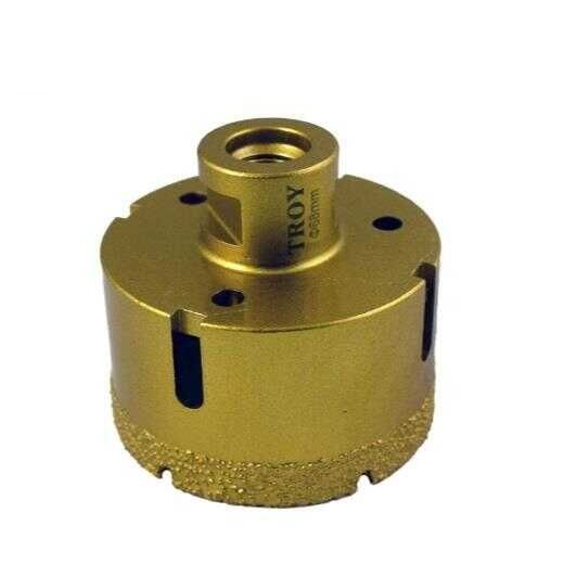 TROY 27450-68 Avuç Taşlamalar için Seramik Kuru Elmas Delici, 68mm