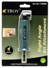 TROY 90001 Bits Uç için Açılı Matkap Adaptörü 90°