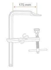 EHOMA Ağır Hizmet Dövme Demir İşkence 1000x175mm (SS100C)