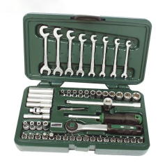 96 Profesyonel Lokma Anahtar Takımı (57 Parça, 6.3mm - 1/4'', Metrik)