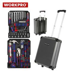 WORKPRO W009030 Alüminyum Takım Çantalı Alet Seti, 111 Parça