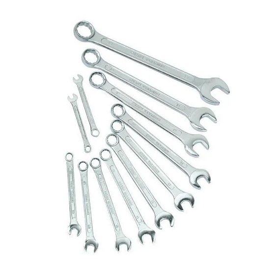 Mannesmann 130-12 DIN Kombine Anahtar Takımı (12 parça, 6-22mm)