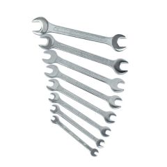 Mannesmann 110-08 DIN Açık Ağız Anahtar Takımı - (8 parça, 6-22mm)