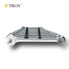 TROY 21512 Kombine Anahtar Takımı (12 Parça, 6-22mm)