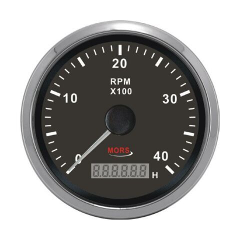 MORS Devir Göstergesi 4000 Rpm Siyah