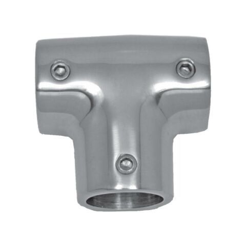 Krom Bağlantı T 90 Derece Çap: 25mm