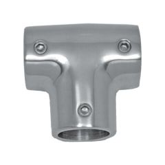 Krom Bağlantı T 90 Derece Çap: 25mm