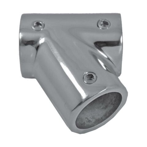 Krom Bağlantı T 60 Derece Çap: 25mm